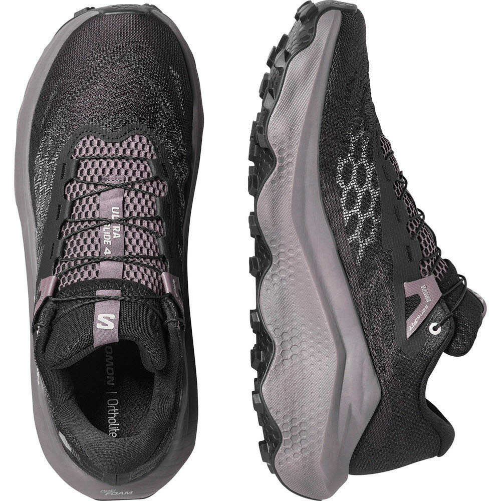 Salomon SHOES ULTRA GLIDE 4 Black/Dark G/Slv Cl