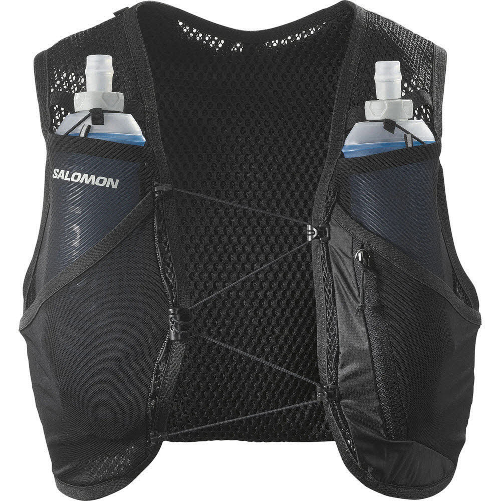 Salomon ACTIVE SKIN 4 SET BLACK/METAL